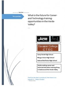 COVER FUTURE OF CTE TRAINING IN THE VERDE VALLEY