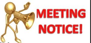 MEETING NOTICE 1